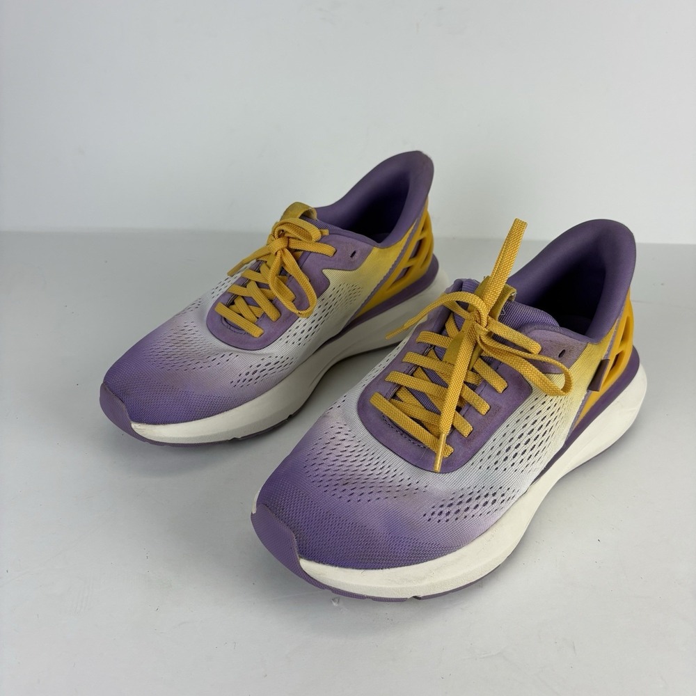 Kizik Women's Athens 2 Hands Free Soft Shoes Sneakers Purple Yellow Size 11 US